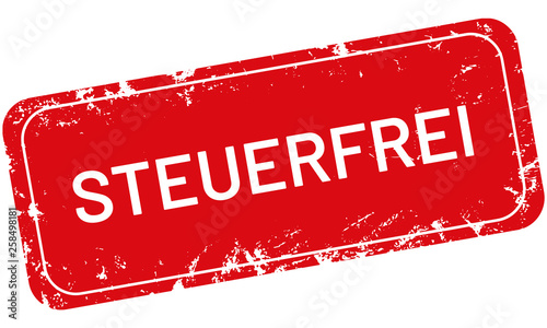 vector Stempel Steuerfrei	