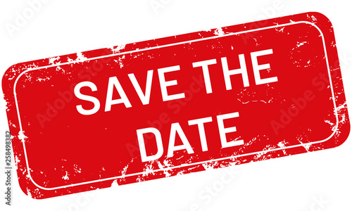 vector Stempel Save the Date	