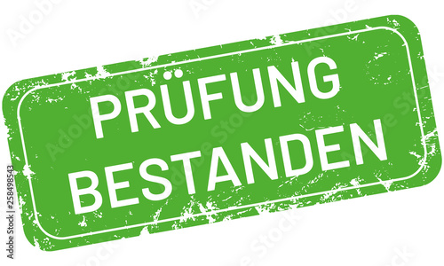 vector Stempel Prüfung bestanden	