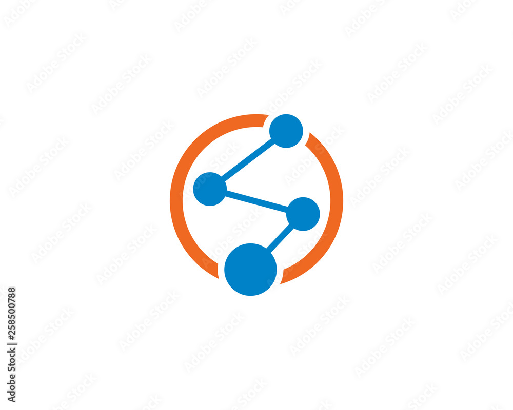 molecule logo vector icon illustration design molecule logo vector icon illustration design