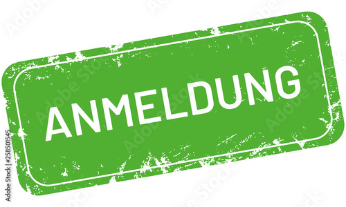 vector Stempel  Anmeldung	
