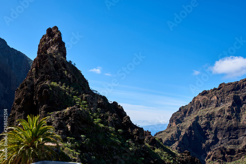 view on cliff Masca Tenerife
