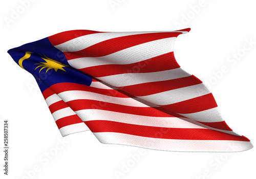 マレーシア国旗 比率1:2