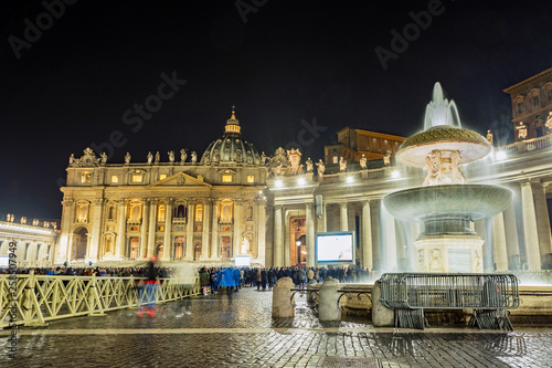 Saint Peter Basilica building in Vatican Rome