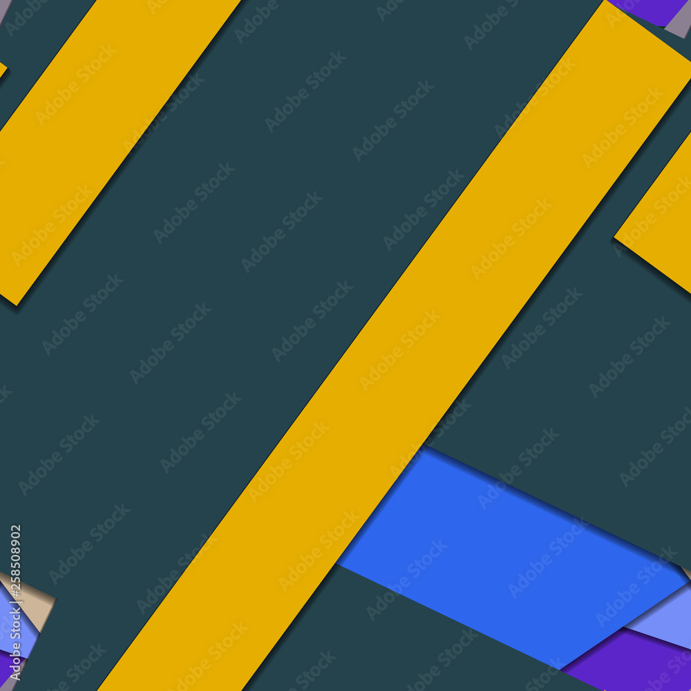 Flat material design - Creative vector trend seamless Flat material design - Creative vector trend seamless