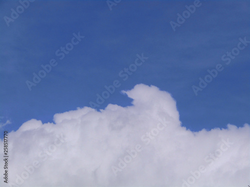clouds in the sky
