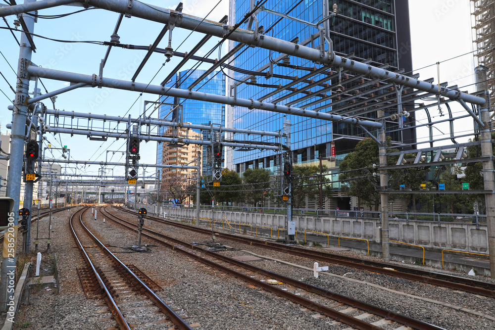 大崎駅の線路