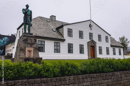 Icelandic Prime Minister Office called Stjornarradid in Reykjavik, Iceland photo