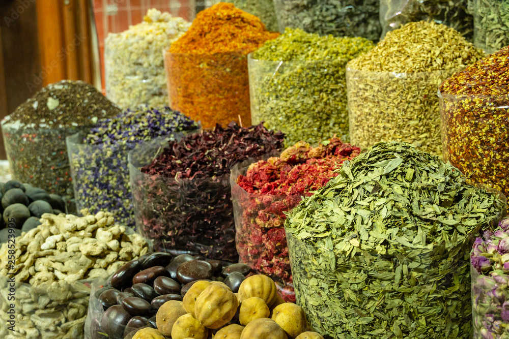 Spice market in Dubai