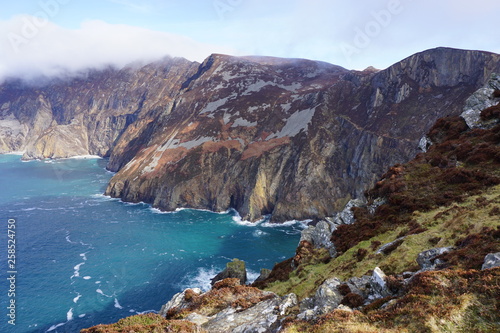 Slieve Leaue cliff in Ireland