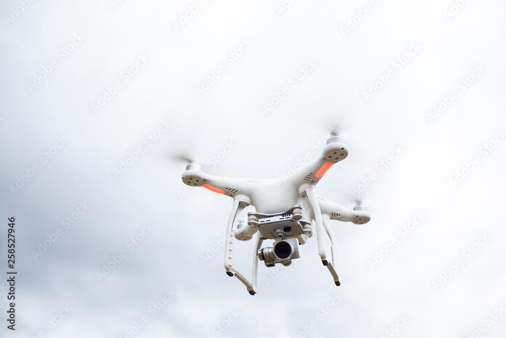 Quadcopter Drone Outdoors Quadcopter Drone Outdoors