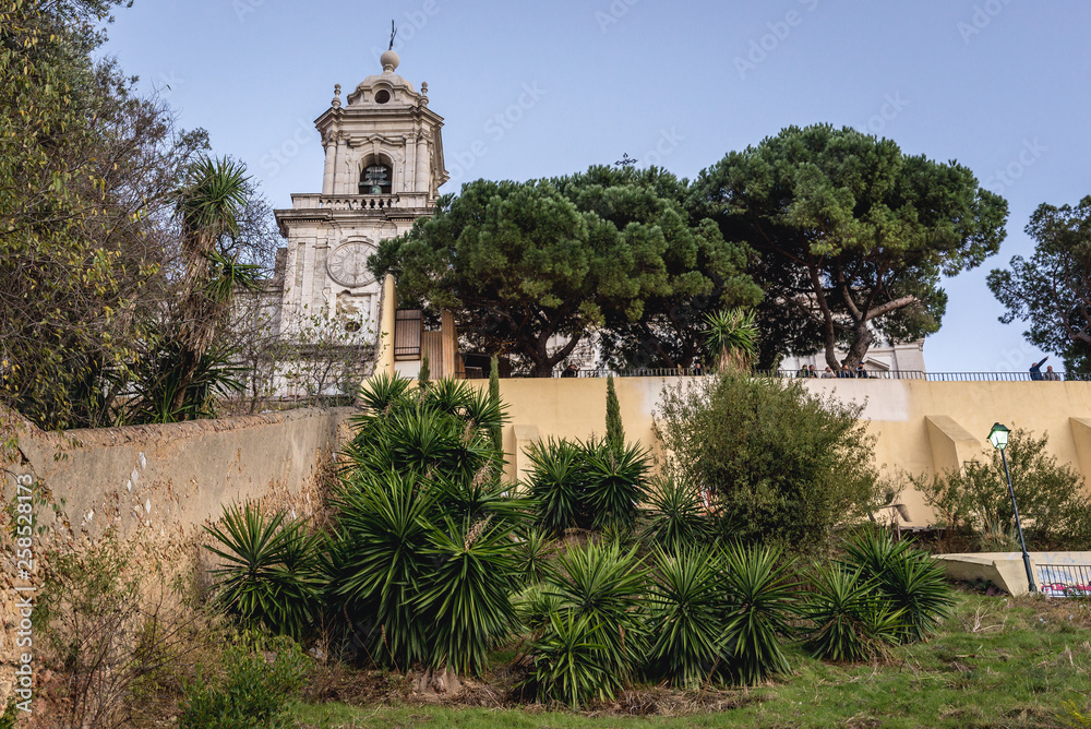 Graca Church and monastery in Lisbon city in Portugal