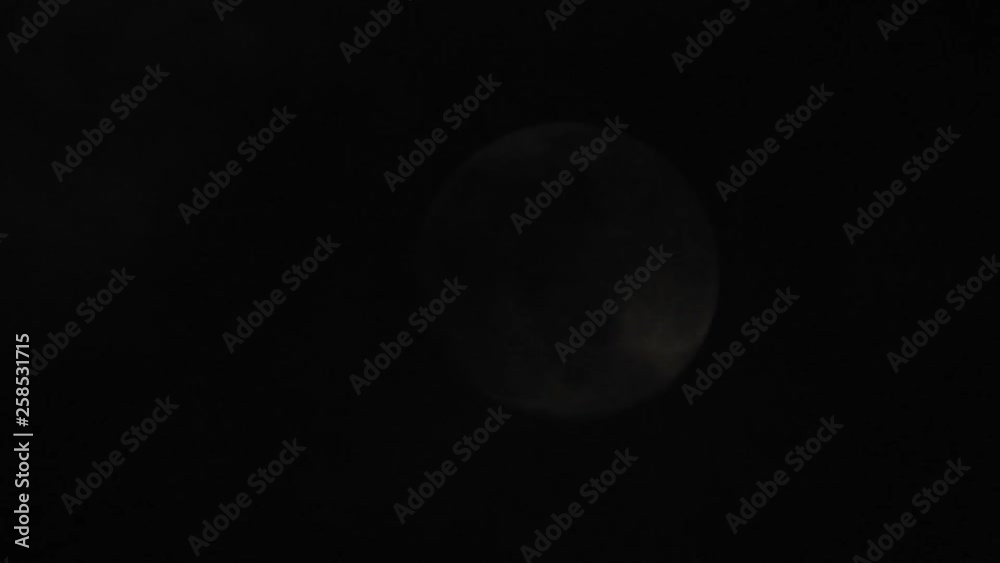 Moon with clouds passing by in the dark night sky, time lapse, cloudy, bright moon covered with clouds, highly detailed video Moon with clouds passing by in the dark night sky, time lapse, cloudy, bright moon covered with clouds, highly detailed video