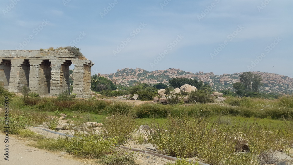 ruins of old castle