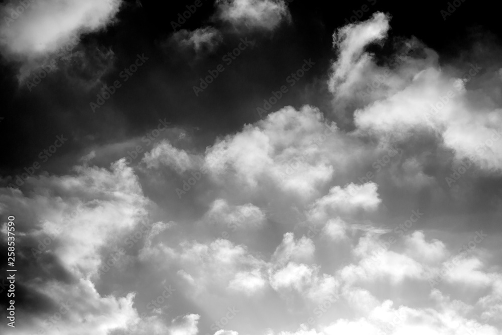 Fototapeta premium dramatic sky with clouds