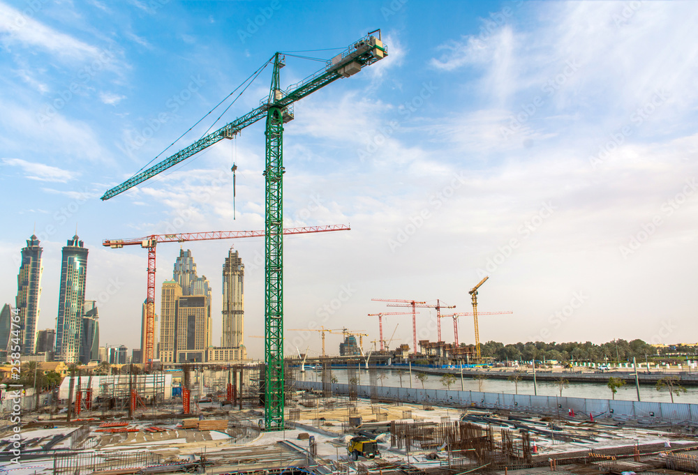construction site Dubai