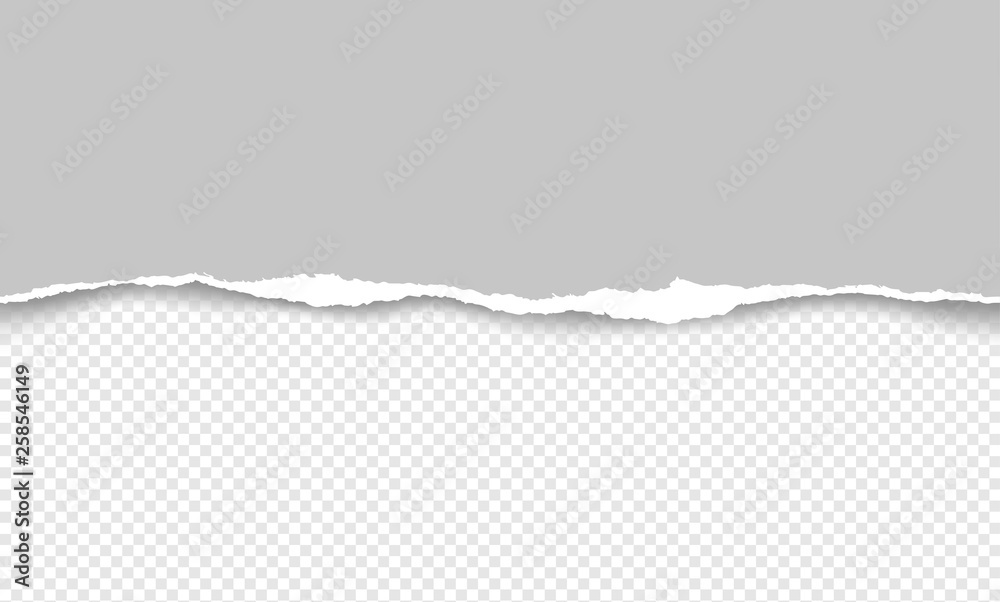 Vector illustration of the squared ripped paper for writing messages on gray abstract background. EPS10. Vector illustration of the squared ripped paper for writing messages on gray abstract background. EPS10.
