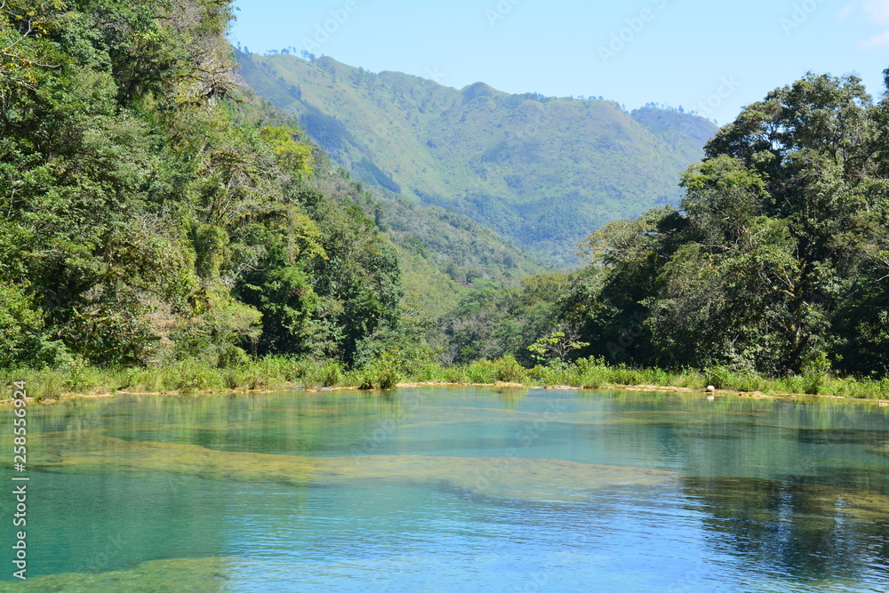 Cascade Semuc Champey Lanquin Guatemala