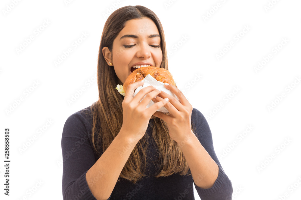 Enjoying Taste Of The Most Delicious Food Enjoying Taste Of The Most Delicious Food