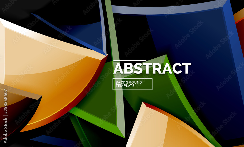 Shiny style geometric background Shiny style geometric background