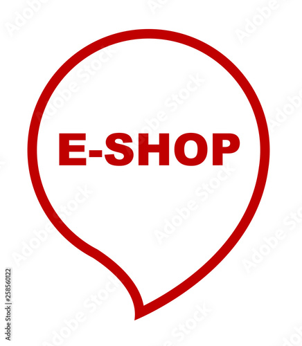 red vector banner eshop