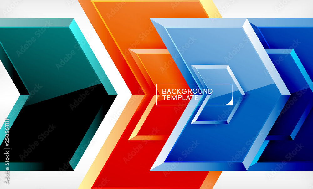 Techno arrow background, template design Techno arrow background, template design