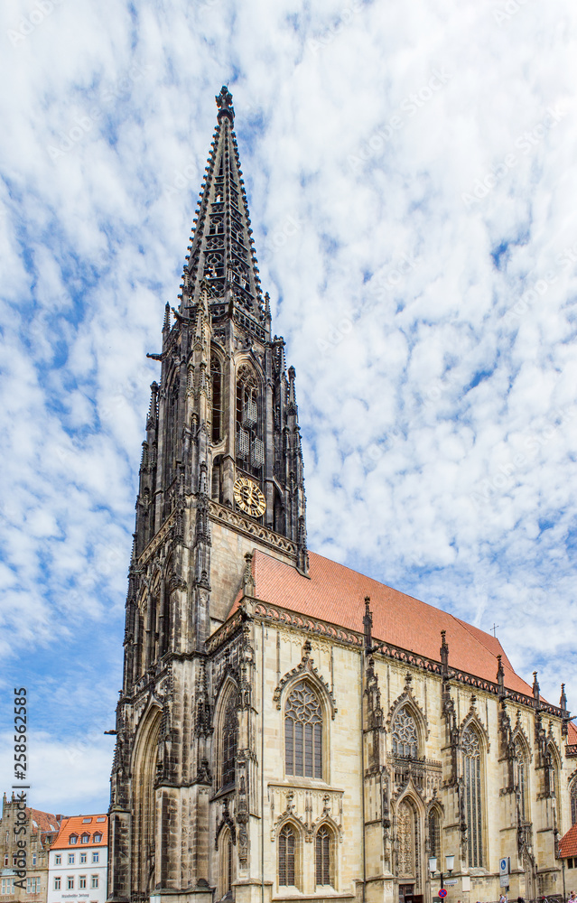 Fototapeta premium St. Lamberti Kirche (Lambertikirche) Münster Westfalen