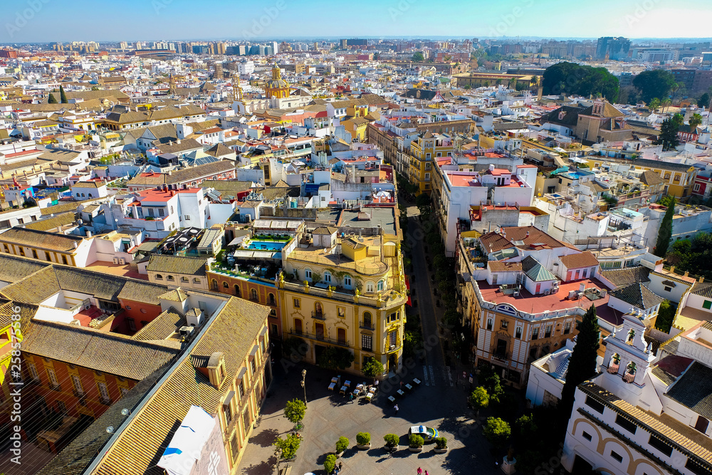 Vistas de Sevilla desde la Giralda