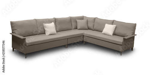 garden furniture on a white background