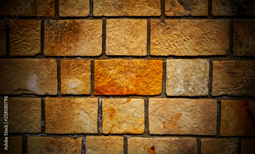 Colorful stone wall background