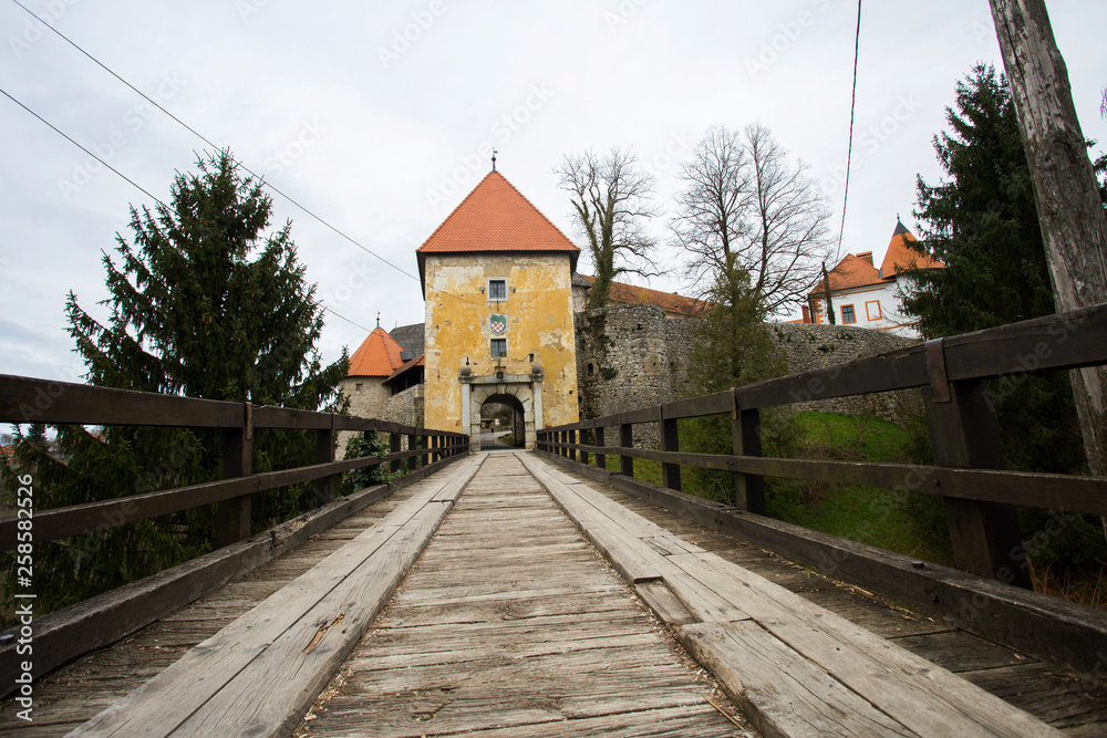 Ozalj castle in Croatia