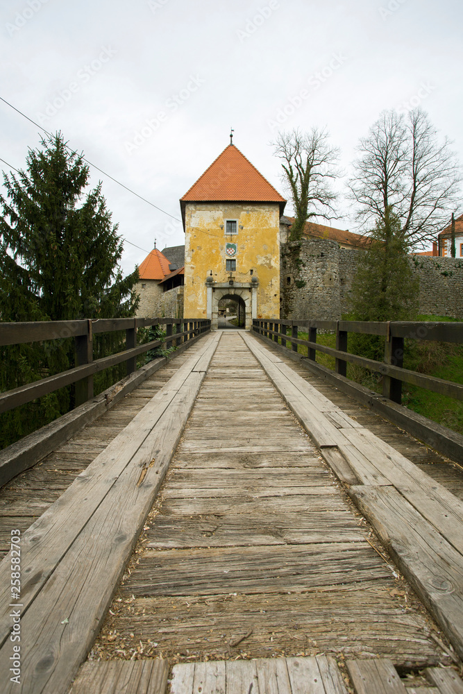 Ozalj castle in Croatia