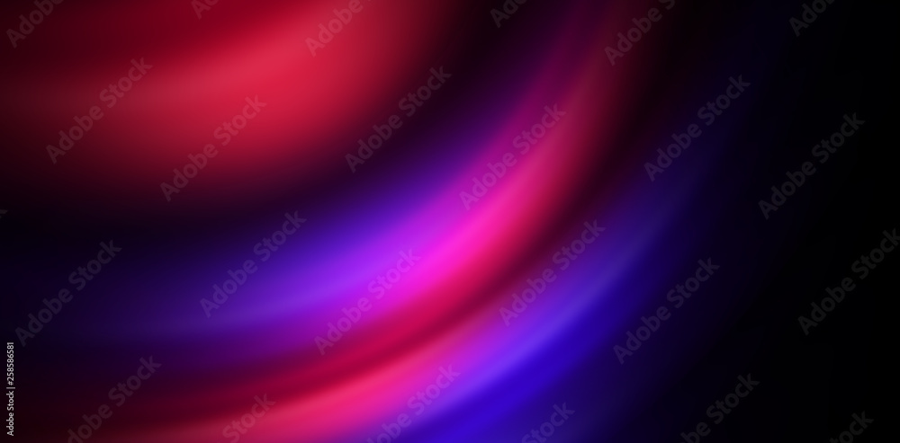 Obraz premium Purple smooth neon background.