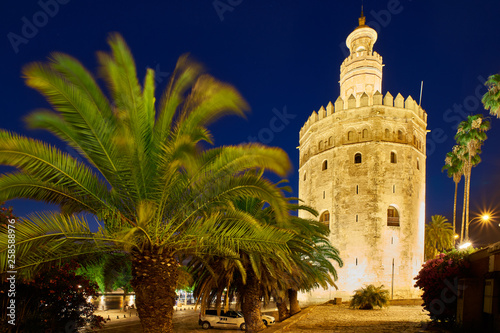 Golden Tower  Seville  Spain