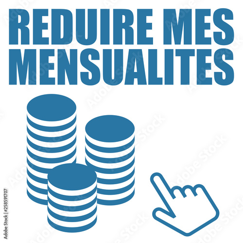 Logo réduire mes mensualités.