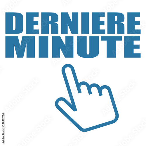 Logo dernière minute.