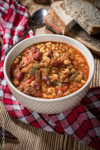 Mexican chili con carne.