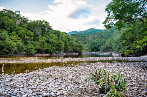 Corocoro River on a cloudy day. Yutaje photo