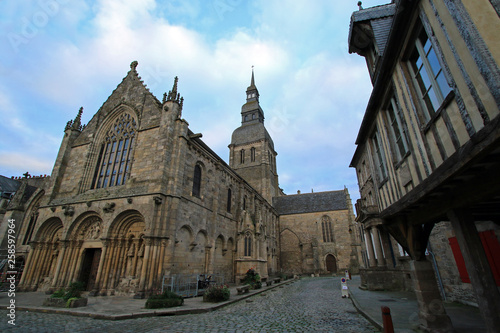 Saint-Sauveur church, Dinan, Brittany, France