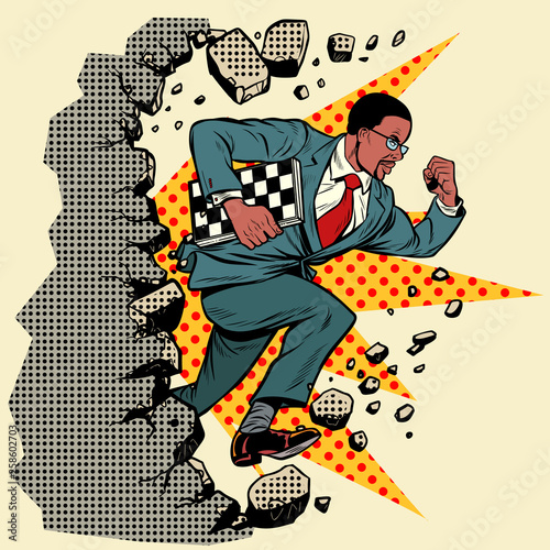 african chess grandmaster breaks a wall, destroys stereotypes