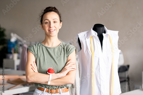 Woman in fashion studio photo