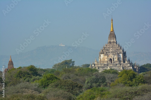 Beautiful Gawdawpalin Temple located in Bagan Archaeological Zone, Myanmar