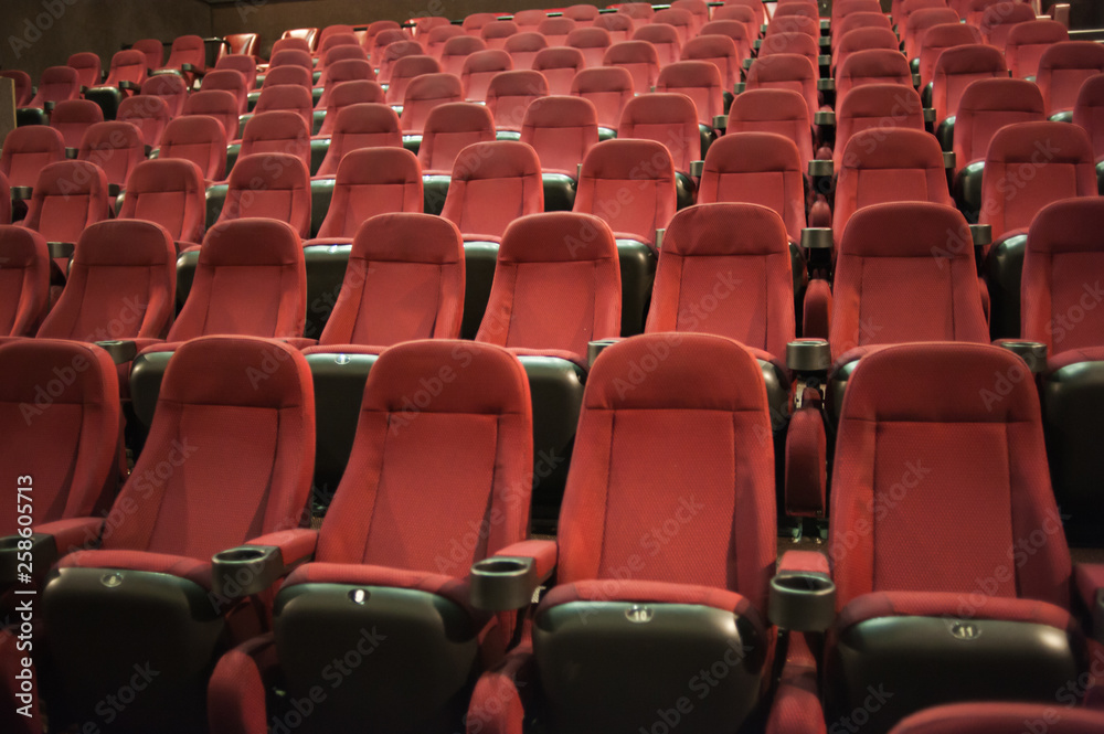 part of a theatre, or similar building, where the people who are watching and listening sit part of a theatre, or similar building, where the people who are watching and listening sit