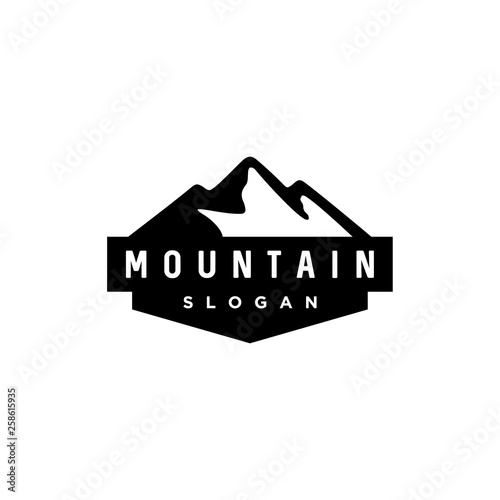 mountain logo design