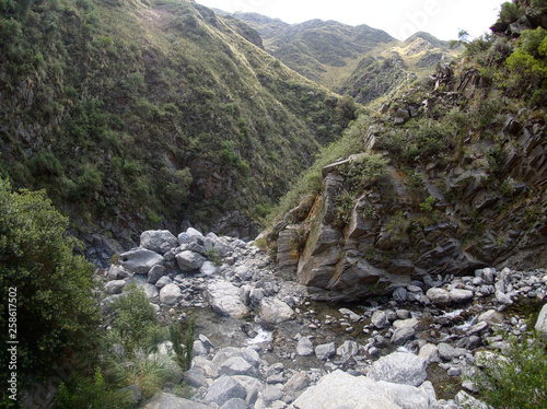 The view at Reserva Florofaunistica reserve in Merlo, San Luis, Argentina. photo