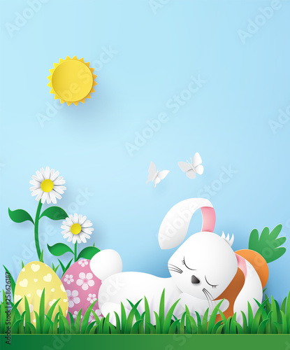Illustration of Easter day