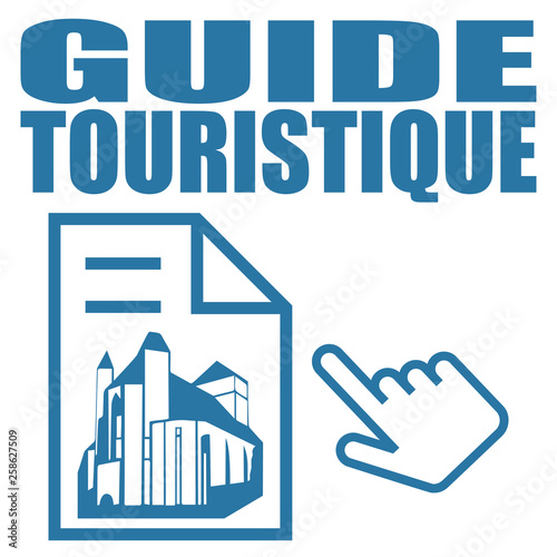 Logo guide touristique.