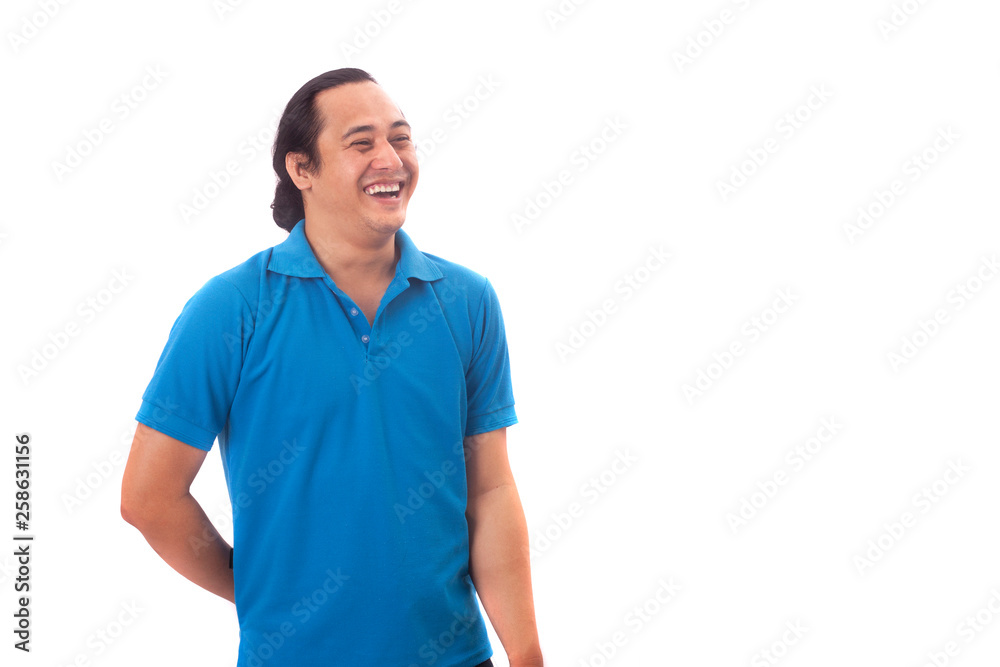 Young Asian Man Smiling, Happy Expression Young Asian Man Smiling, Happy Expression
