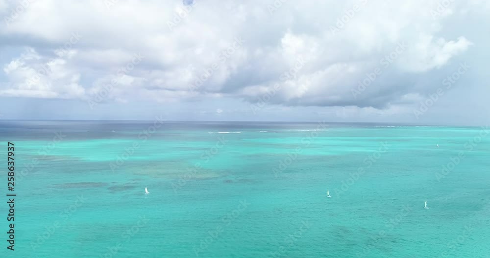 Aerial_60fps_Sailboats in caribbean sea 1 Aerial_60fps_Sailboats in caribbean sea 1