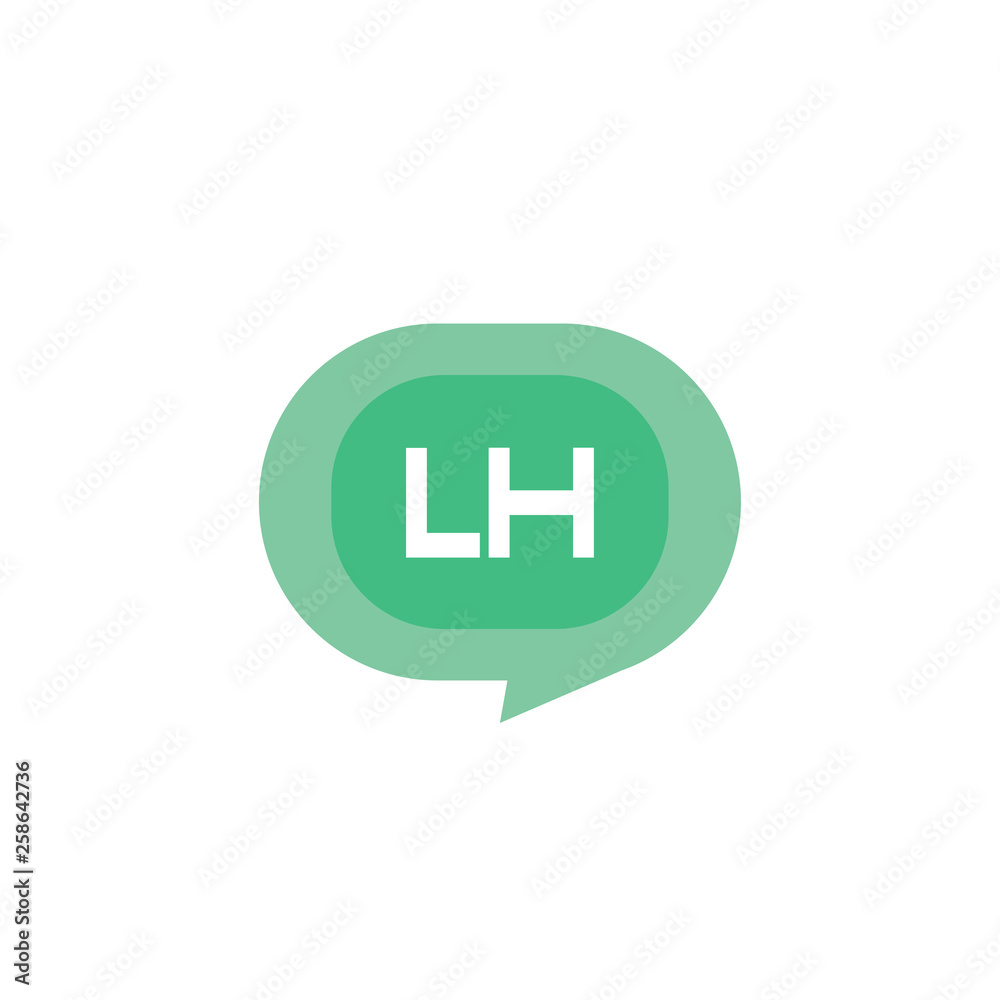 Initial Letter Logo LH Template Vector Design Initial Letter Logo LH Template Vector Design